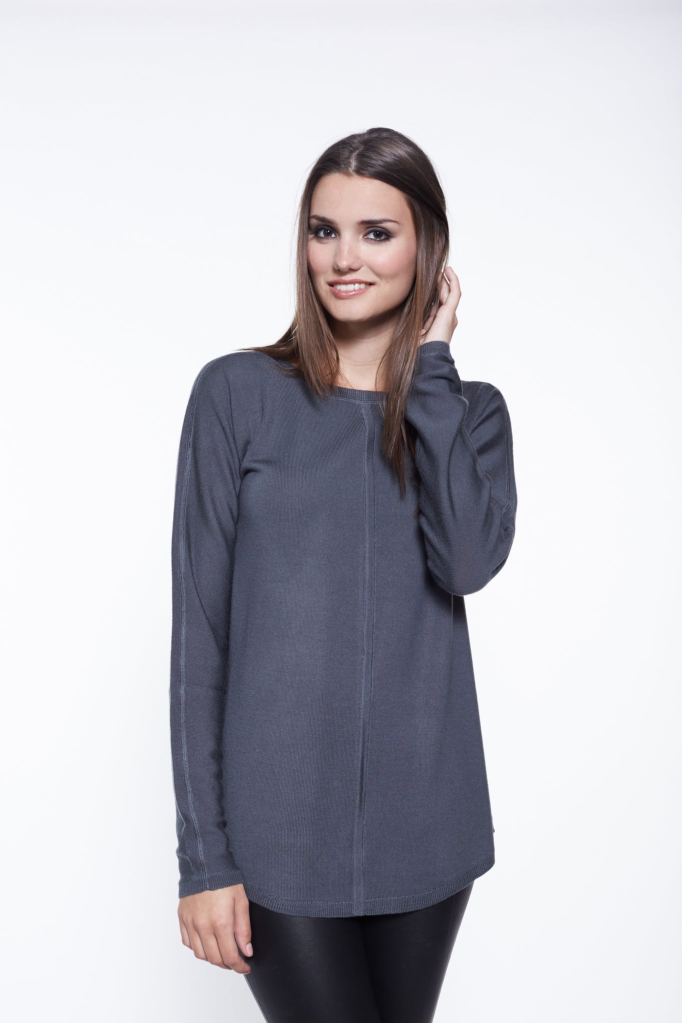 The Seamed Sweater